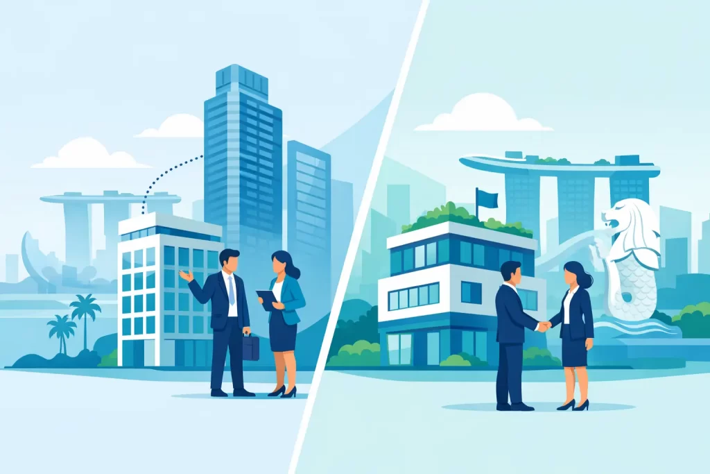 Branch Office vs Subsidiary Singapore