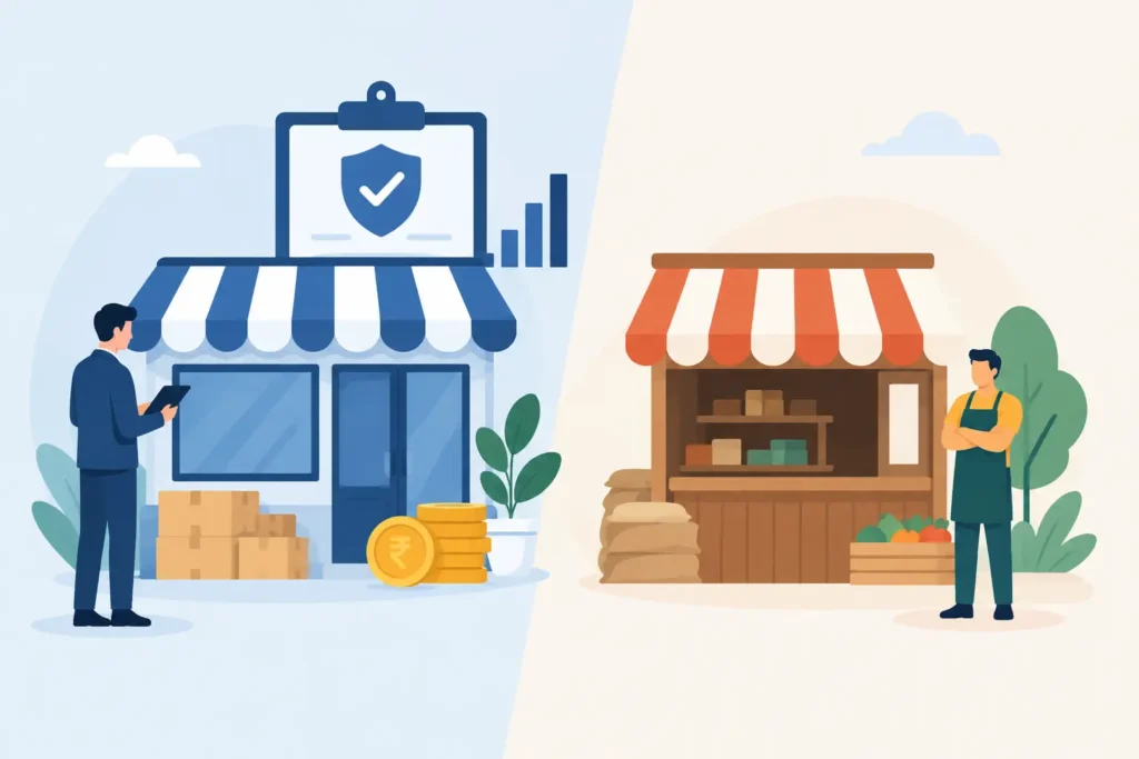 GST Registered vs Non Registered Businesses